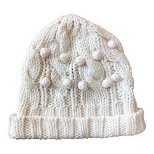 Alexandra Bartlett Wool Knitted  Women's Beanie Hat One Size